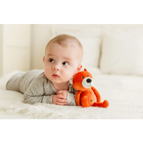 Przytulanka Miś tulimy ceglasty 19cm 0m+ Balibazoo BB82000