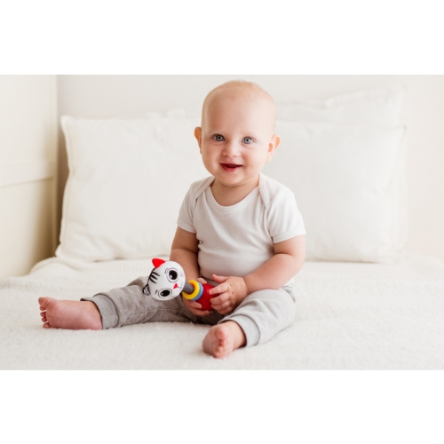 Grzechotka Kotek Sensory Balibazoo DD82029