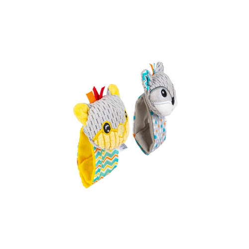 Grzechotki na rączkę Zwierzątka Balibazoo DD82061