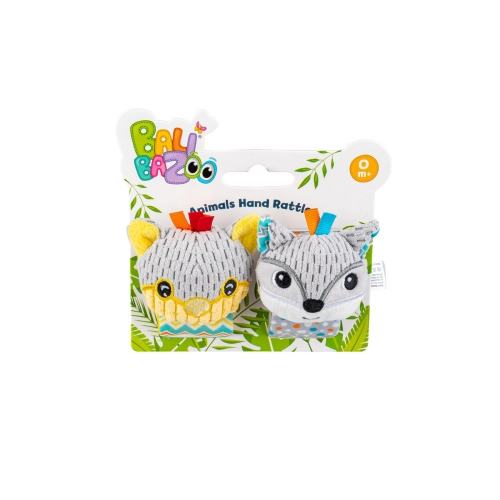 Grzechotki na rączkę Zwierzątka Balibazoo DD82061
