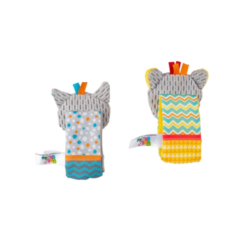 Grzechotki na rączkę Zwierzątka Balibazoo DD82061