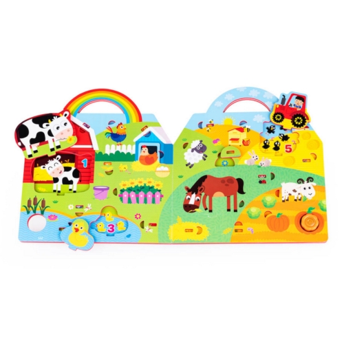 Puzzle dźwięki wokół nas. Farma sorter 82450