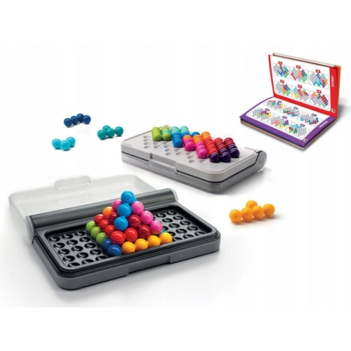 Gra logiczna IQ SMART GAMES 5 poziomów 120 zadań 8251