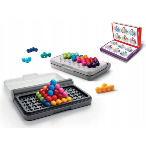 Gra logiczna IQ SMART GAMES 5 poziomów 120 zadań 8251