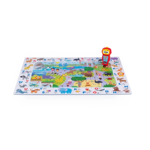 Gra edukacyjna Robot Robby - Puzzle ABC Dumel 82689