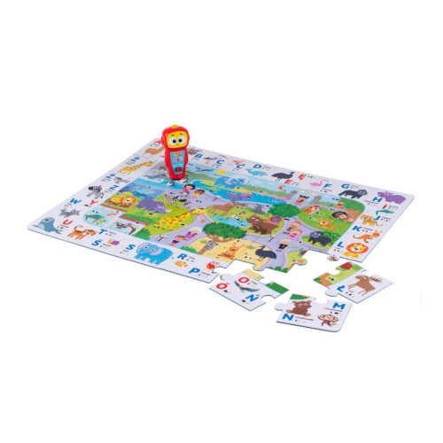Gra edukacyjna Robot Robby - Puzzle ABC Dumel 82689