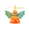 Latająca wróżka Fairy Wings Pomarańczowa 84565