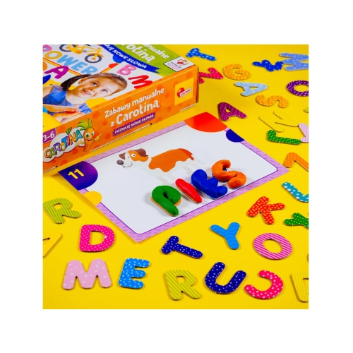 Carotina Zabawy manualne - słówka LISCIANI 85545