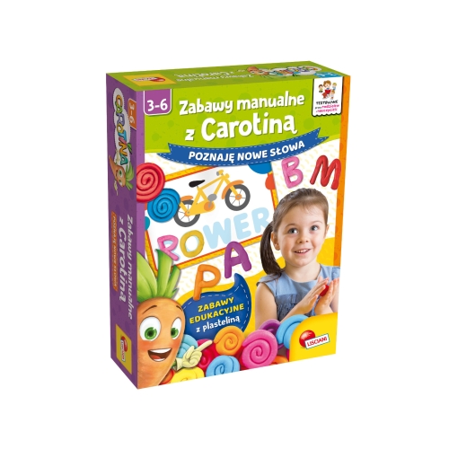 Carotina Zabawy manualne - słówka LISCIANI 85545
