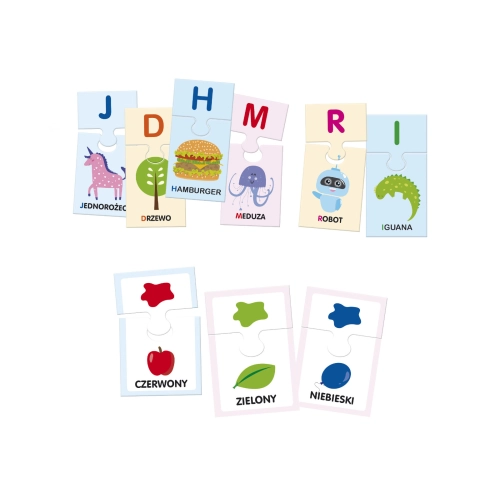 Carotina Gra edukacyjna zabawny alfabet LISCIANI 87464