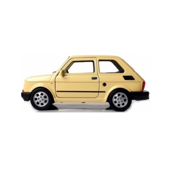Fiat 126 Kremowy 1:39 Welly 8843