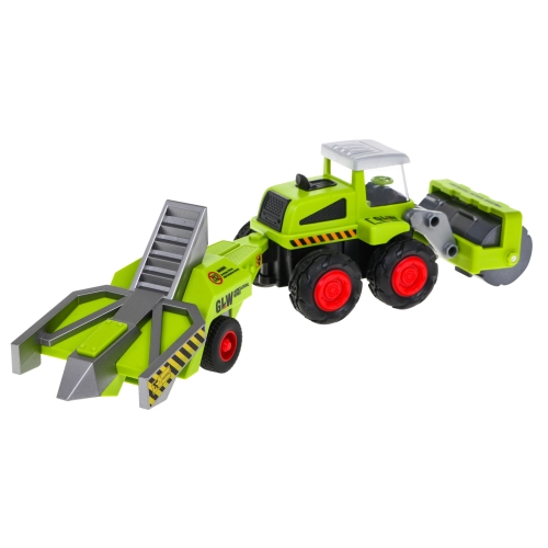 Zestaw małego rolnika Gospodarstwo Maszyny rolnicze Figurki 16 el. Życie na wsi 8871