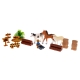Zestaw małego rolnika Gospodarstwo Maszyny rolnicze Figurki 16 el. Życie na wsi 8871