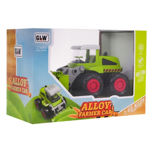 Metalowy Pojazd Rolniczy Z Ładowaczem Przednim 8875-1