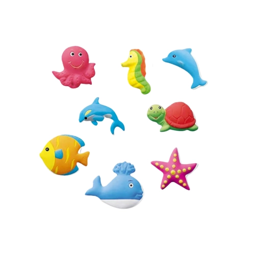 Zestaw DIY Magnesy Gipsowe Figurki Zwierzęta Morskie 8902