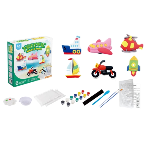 Zestaw DIY Magnesy Gipsowe Figurki Pojzady 8903