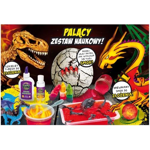 Crazy Science Smoki i dinozaury LISCIANI 89390