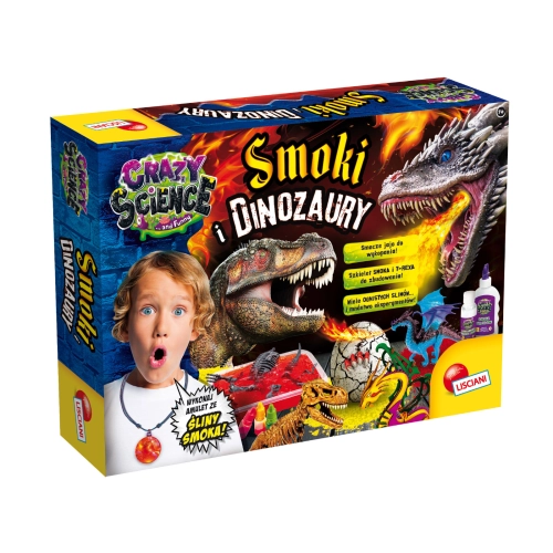 Crazy Science Smoki i dinozaury LISCIANI 89390