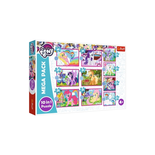 Trefl Puzzle 10w1 Niezwykłe Kucyki. My Little Pony 90380
