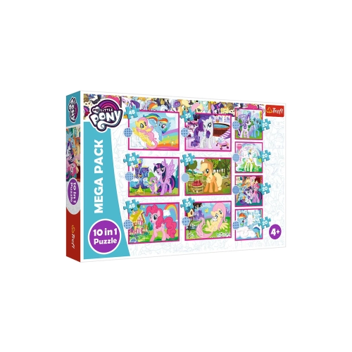 Trefl Puzzle 10w1 Niezwykłe Kucyki. My Little Pony 90380