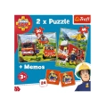 Puzzle 2w1 + Memos Strażacy w Akcji 90791