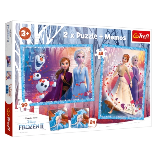 Trefl Puzzle 2w1 + Memos