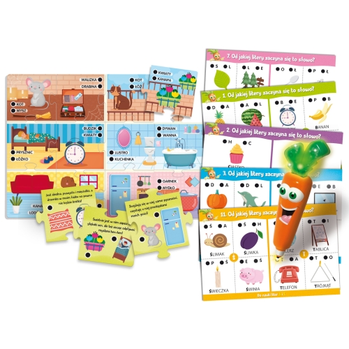 Carotina Gra edukacyjna ABC i pierwsze słowa LISCIANI 92659