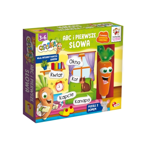 Carotina Gra edukacyjna ABC i pierwsze słowa LISCIANI 92659