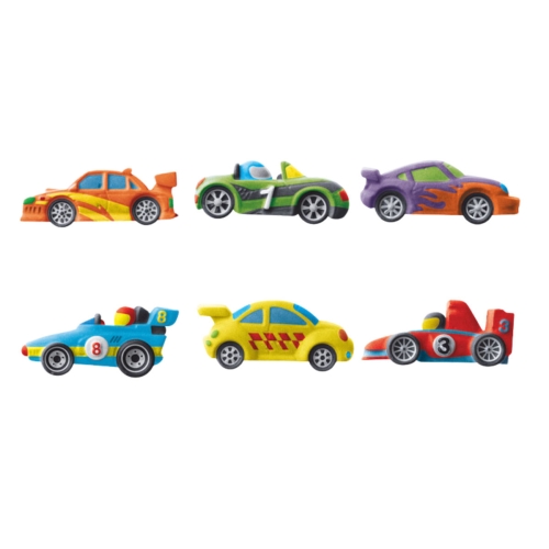 Zestaw DIY Magnesy Gipsowe Figurki Wyśigówki 9903