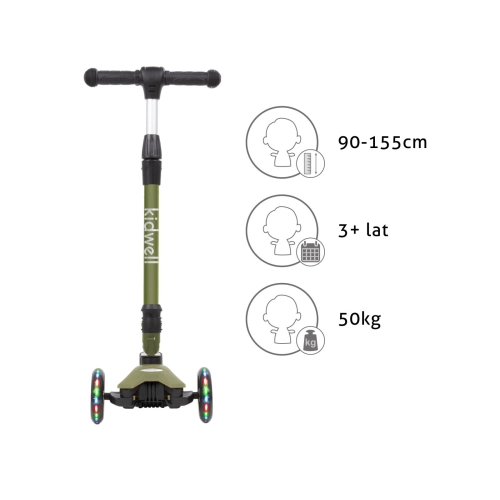 Hulajnoga Balansowa do 50kg Vento Khaki Kidwell  9988