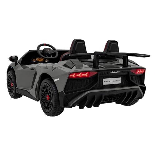 Pojazd akumulatorowy Lamborghini Aventador SV STRONG Szary 200W A8803.STRONG.SZA