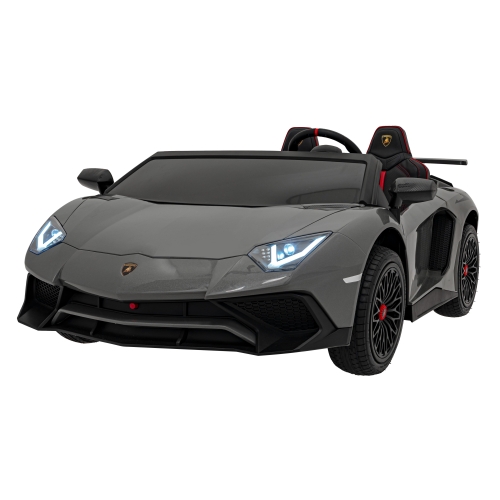 Pojazd akumulatorowy Lamborghini Aventador SV STRONG Szary 200W A8803.STRONG.SZA