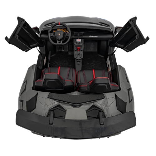 Pojazd akumulatorowy Lamborghini Aventador SV STRONG Szary 200W A8803.STRONG.SZA