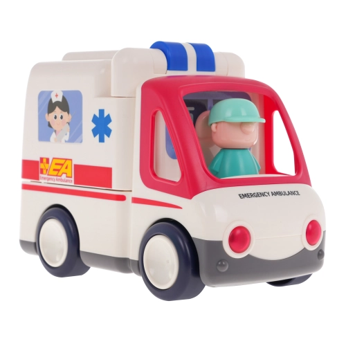 Karetka dla najmłodszych HOLA + Akcesoria A9997