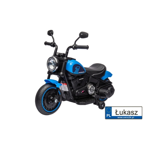 Motor na akumulator Chopper FASTER Niebieski AHL008.NIE