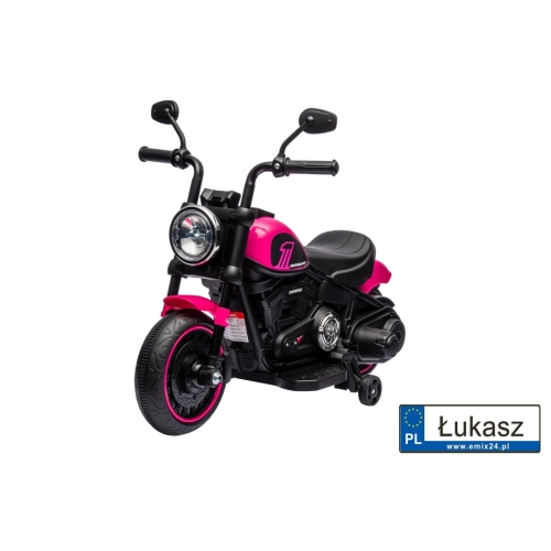Motor na akumulator Chopper FASTER Różowy AHL008.ROZ