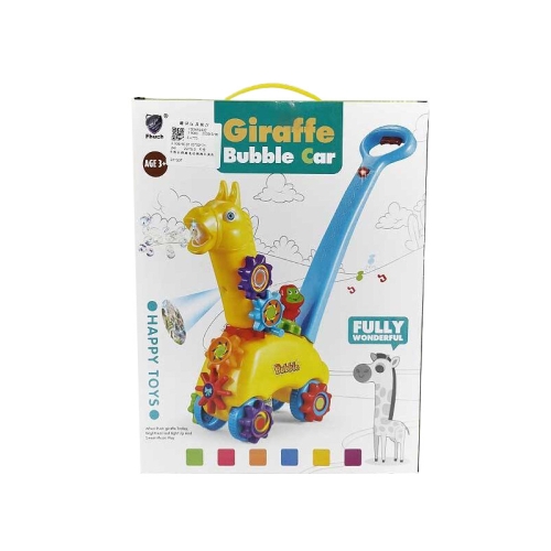 Pchacz Żyrafa Puszczająca Bańki Na Baterie AJ002629