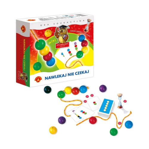 Gra Sowa Mądra Głowa Nawlekaj Nie Czekaj Mini 4137