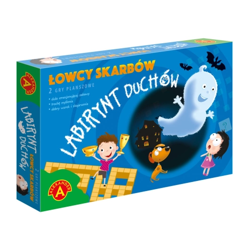 Gra Łowcy skarbów Labirynt duchów Alexander 6450