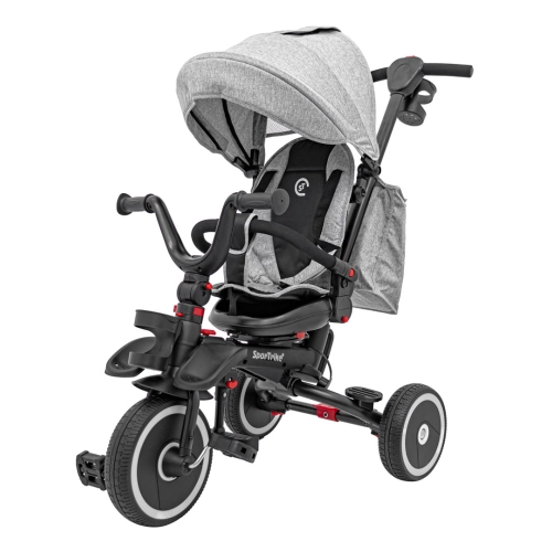 Rowerek trójkołowy RIDER Szary SPORTRIKE B67.SZA