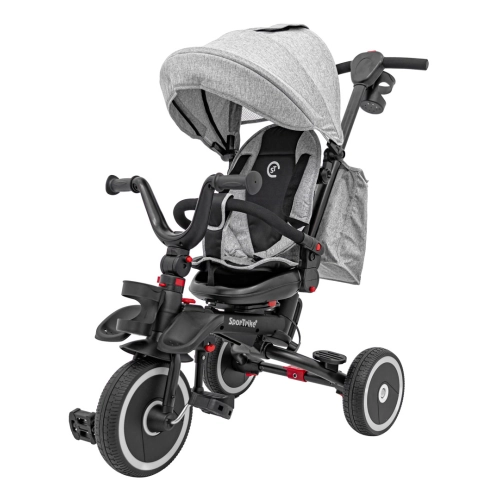 Rowerek trójkołowy RIDER Szary SPORTRIKE B67.SZA