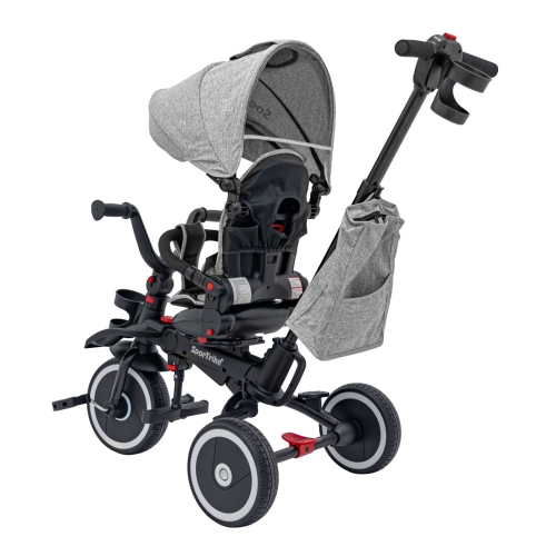 Rowerek trójkołowy RIDER Szary SPORTRIKE B67.SZA