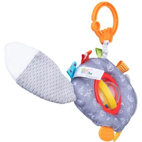 Zawieszka, grzechotka Szary lis Balibazoo