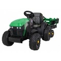 Traktor z Przyczepą Na Akumulator Titanium Zielony BDM0925