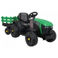 Traktor z Przyczepą Na Akumulator Titanium Zielony BDM0925