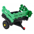 Traktor z Przyczepą Na Akumulator Titanium Zielony BDM0925