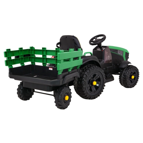 Traktor z Przyczepą Na Akumulator Titanium Zielony BDM0925
