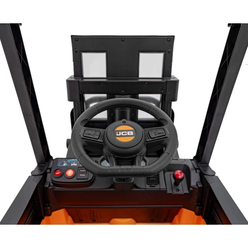 Wózek Widłowy na akumulator dla dzieci JCB Żółty BDM0959