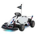 Pojazd Na Akumulator Gokart BMW Drift Biały BDM0978