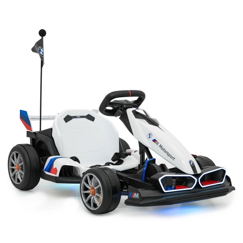 Pojazd Na Akumulator Gokart BMW Drift Biały BDM0978